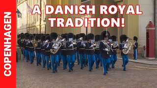 Copenhagen CHANGING OF THE GUARD Ceremony at Amalienborg Royal Palace - King´s Guard or Livgarden by Traveller & CopenhagenInFocus 1,241 views 3 months ago 5 minutes, 26 seconds