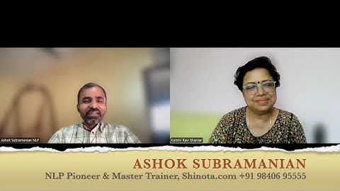 NLP Modeling of Ashok Subramanian - 2. How do you do your business from your hometown (Krishnagiri)