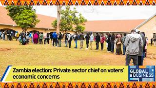 Zambia election: Private sector chief on voters’ economic concerns