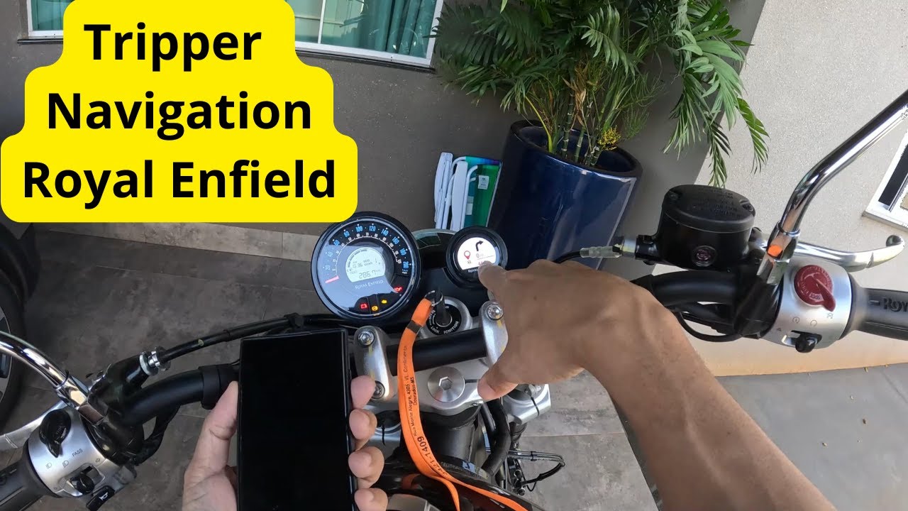 Como instalar e usar o Tripper Navigation (GPS) da Royal Enfield
