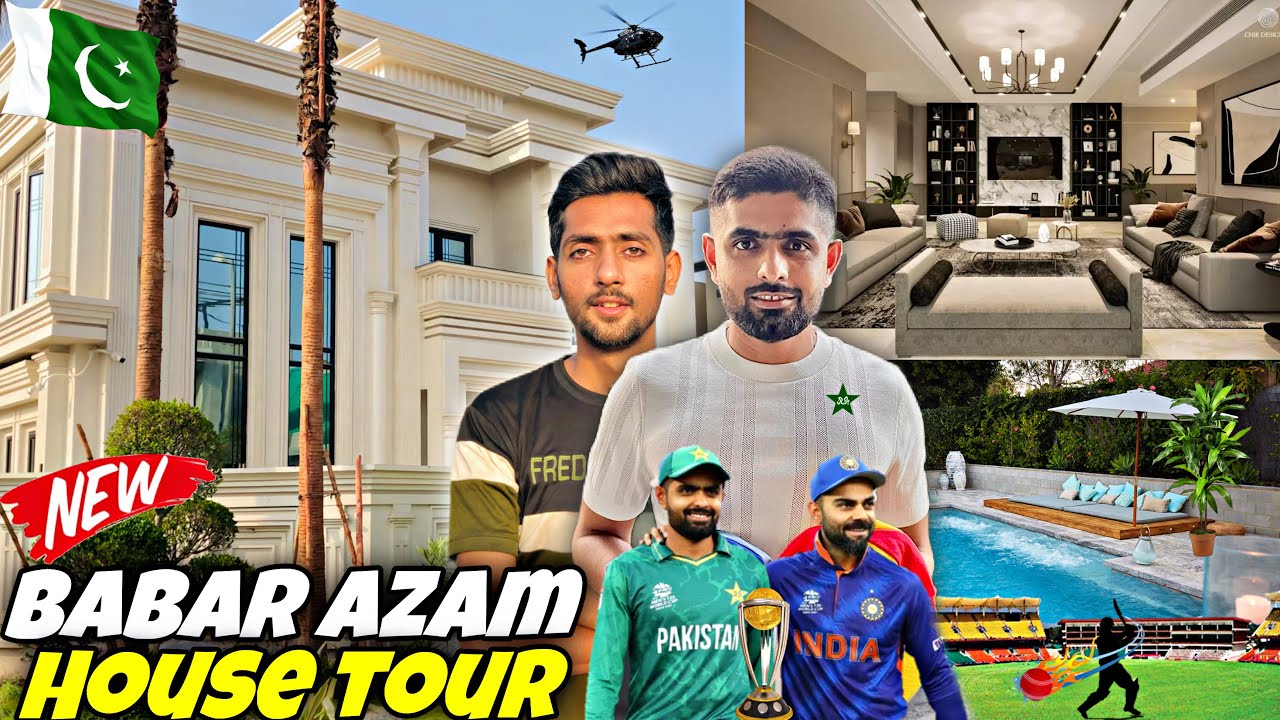 Babar Azam New House Tour🏠|First time on Youtube|DHA Lahore|world's no 1 batter|Pakistan Cricket🇵🇰