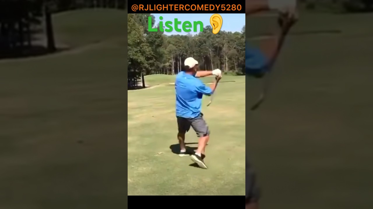 Always funny when a bad golfer gets mad 😡 