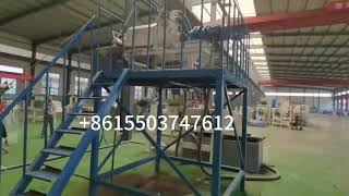 Working process of solid-liquid separator machine Cow manure dewatering machine Screw squeezing item
