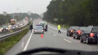 Autobahn1: Liegenbleiber, Polizei-Einsatz, 4 km Stau (24.09.10)