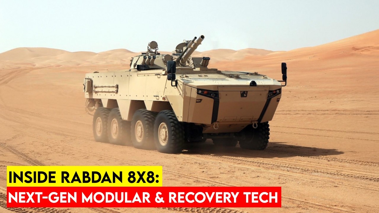Breaking Down the RABDAN 8x8—Is This the Future of Armored Combat?