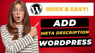 How To Add Meta Description In WordPress 2026 🔥 - (FAST & Easy!)