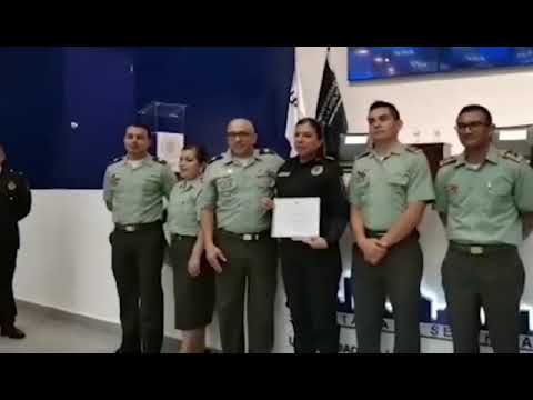 SSCCDMX clausura cursos de profesionalización y actualización, impartidos por la Policía de Colombia