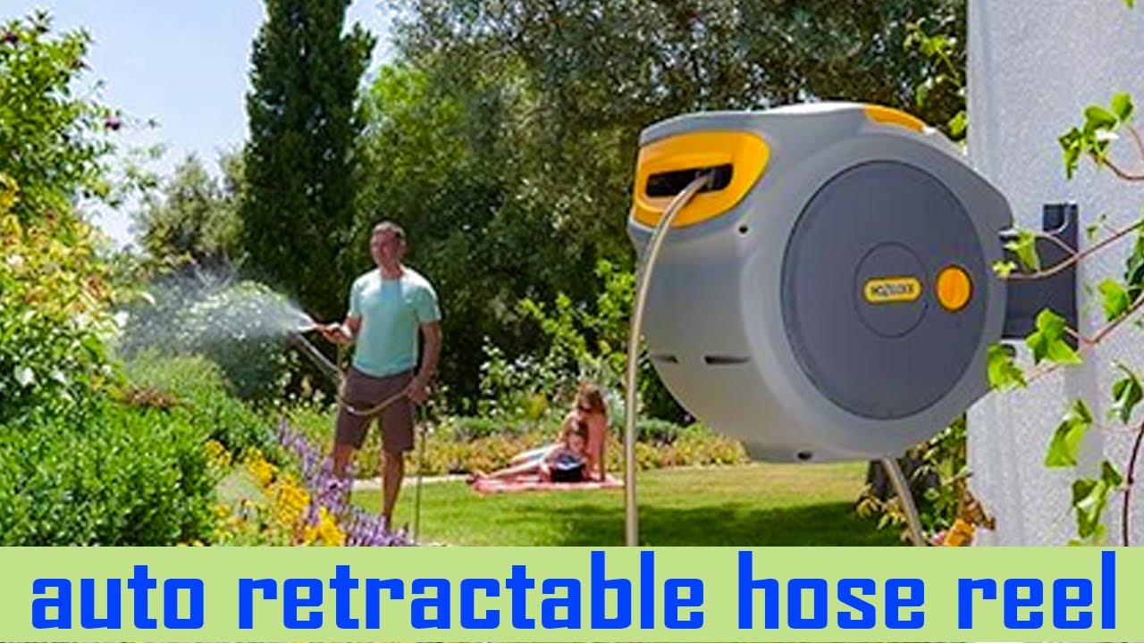 Best Retractable Garden Hose Reel Review — 2020 : How To Assemble