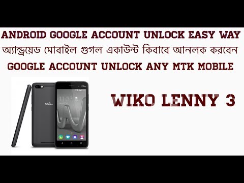 Wiko Lenny 3 Frp Bypass 2018