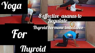 yoga for thyroid| 8 effective asanas to regulate thyroid hormone imbalance