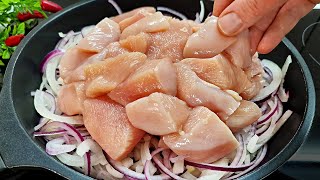 I have never eaten such delicious chicken! Simple, quick and very tasty 🔝 recipe!