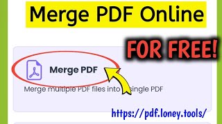 How To Merge Pdf Online Merge Multiple Pdf At Once Pdf Merger Online Free Tool Pdf Merger Tool