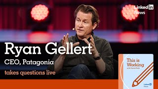 This is Working – Patagonia CEO Ryan Gellert
What does it take to be the CEO of one of the most outspoken companies in the world? We chat with Patagonia CEO Ryan Gellert about how he leads a retail company that epitomizes the idea of doing well, by doing good.
On Tuesday at 11am ET, LinkedIn Editor-in-Chief Dan Roth will sit down with Gellert live to chat about his career, two years on the job, and the future of the company.
Have questions for Gellert? Join live and ask in the stream or drop them in the comments! #ThisIsWorking This is Working – Patagonia CEO Ryan Gellert