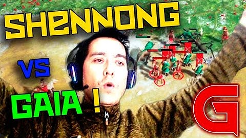 🔴 SHENNONG vs GAIA ► 1v1 RANKED ► Age Of Mythology Retold  #ageofmythologyretold #ageofempires