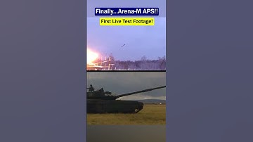 Arena-M APS Stops Incoming Threats – First Live Test Footage!