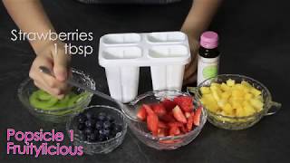 Homemade Fruit Popcicles With Kinohimitsu Collagen