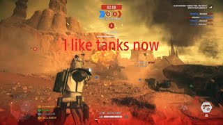 I like tanks now