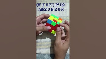 Solve hardest f2l case without rotation“f2l trick 1"#shorts💯