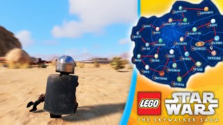 Walk Across The Galaxy - Timelapse | LEGO SW: TSS (All 24 Planets)