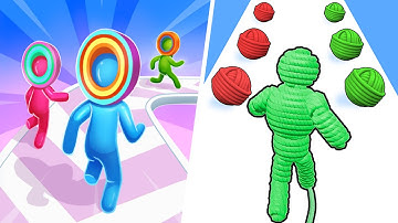 Layer Man 3D 🆚 Rope-Man Run🌻🧿🌺🌈Max Levels Walkthrough Android IOS Update Gameplay BT19