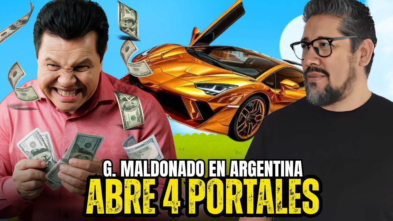 🔓 ¿Portales abiertos? Solo si le das tu plata a Guillermo Maldonado