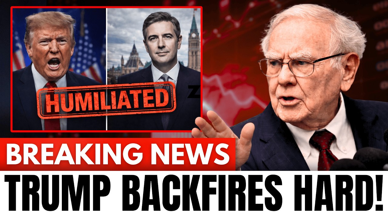 BREAKING: Canada Humiliates Washington as Trump’s Trade Threats Backfire | Buffett Responds