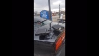 Police cars with  License plate readers Hammond Indiana