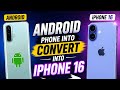 Android Phone Convert Into IPhone 16||Tech With Ram||#trending#tech