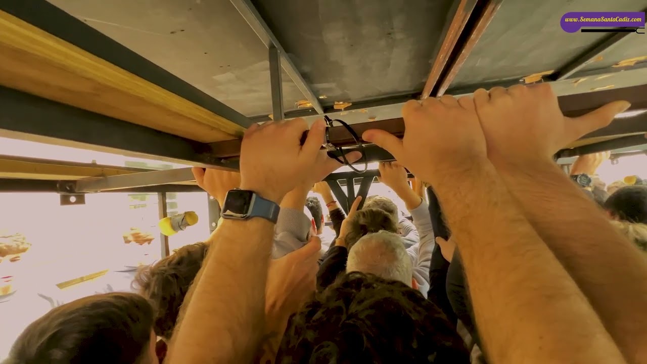 ENSAYO DENTRO DESAMPARADOS EL CAÍDO CÁDIZ CON MARCHA EL DIA DEL SENOR