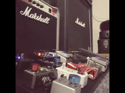 Les Paul R8 and Marshall Mini Jubilee