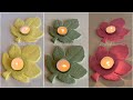 Diwali Decoration Idea Make Beautiful Candle Holder / Wall Putty Craft @PritiSharma