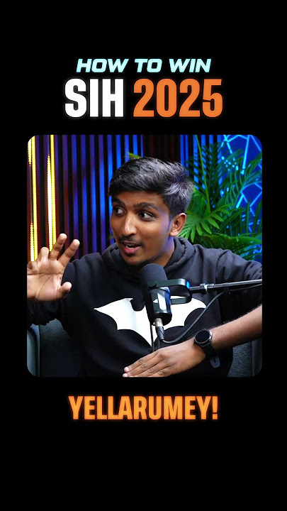 What is Smart India Hackathon 2025 ? 🔥 | Complete #roadmap for SIH 2025 Tamil #sih2025 #hackathon