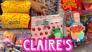 Claire’s Shopping 2023 Claire’s Shop With Me CLAIRE'S HAUL CLAIRE'S EARRINGS CLAIRES SCHOOL SUPPLIES