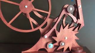 Spring Powered Kinetic Sculpture