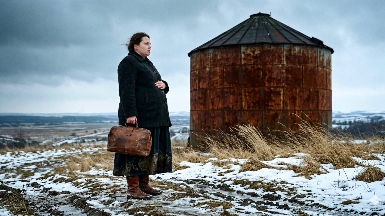 Wygnana przez rodziców, otyła ciężarna wdowa odziedziczyła opuszczony silos...I tam zaczęła od nowa