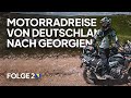 Szene aus dem Motorrad-Reisevideo „Motorradreise von Deutschland nach Georgien Folge 2 - Lukomir | BIKEmitUNS, Adventure, Offroad" in Bosnien und Herzegowina, Deutschland, Georgien – Bild 3 von 3