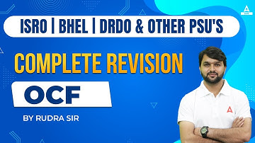 OCF Civil Engineering Marathon Class for PSU Exam by Rudra Sir