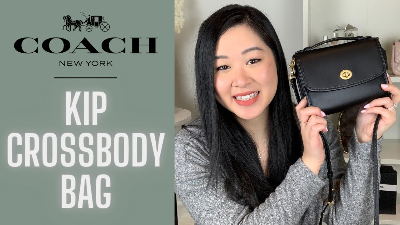 COACH KIP TURNLOCK CROSSBODY BAG REVIEW & FIRST IMPRESSIONS – WHAT FITS  INSIDE? - YouTube