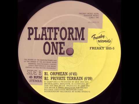 Platform One — PLATFORM ONE - PRIVATE TERRAIN (1991)
