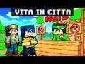 HO VENDUTO TUTTE LE COSE DEL FUGGITIVO nella VITA IN CITTÀ REMAKE su MINECRAFT!