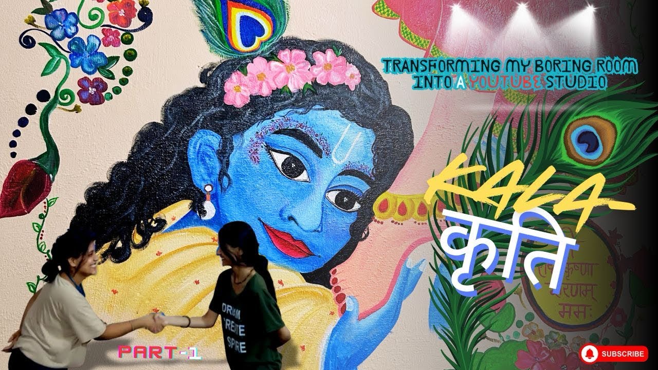 I transformed my boring room into a spiritual retreat|| I made Youtube studio in budget| Part-1| TP