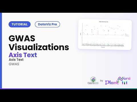 GWAS Visualizations · Axis Text | DataViz Pro Tutorial
