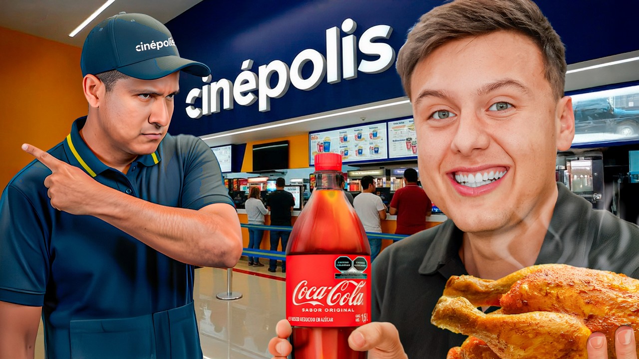 Metiendo Comida al Cine Hasta que Me Corran
