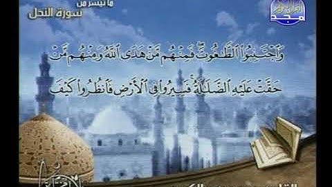 الشيخ محمد عبد الكريم وتلاوه من سورة النحل