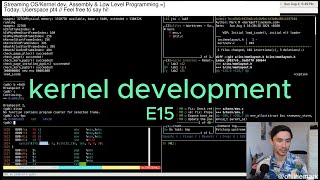 Weekly Kernel Dev Stream 15: x86 Assembly deep dive, Implement backtrace 🌿