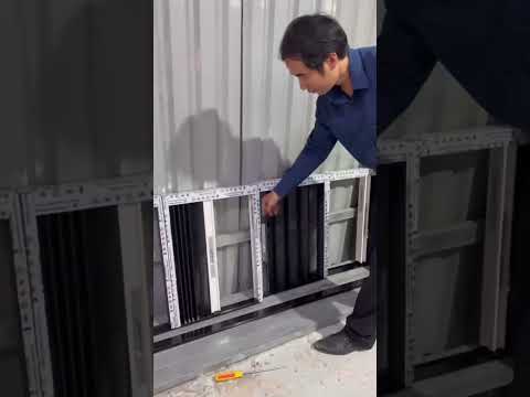 Video Cửa lưới xếp lá nhôm an ninh bảo vệ, lưới chống chuột,... - youtube