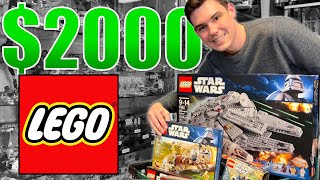 Buying RETIRED LEGO Star Wars sets at a CRAZY LEGO Store! (MandR Vlog)