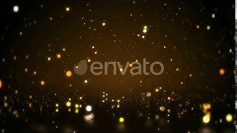 Gold Particle Background | Motion Graphics - Envato elements