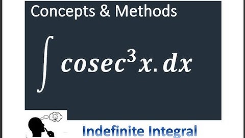 integrate cosec^3x dx  || integrate cosec^3x dx  || integral cosec^3x dx || integrate cosec^3x