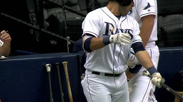 SD@TB: Franklin is hit by Kiermaier